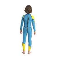 Offre Spéciale thermique dos fermeture éclair natation surf enfants costumes 3Mm manches longues néoprène plongée combinaisons pour enfants