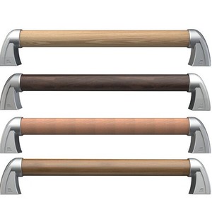 Barras de Agarre Baekmu River de Madera Maciza de Fresno de 30 cm Reforzadas con Metal para Seguridad en el Baño - Product Image 3