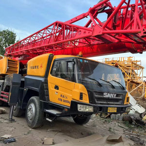 Grue sur camion d'occasion Sany 80t certifiée EPA, grue tout-terrain de 80 tonnes à vendre - Product Image 1