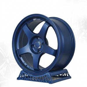 ล้อแม็กซ์อลูมิเนียมอัลลอย 3R ขนาด 16x7 สีน้ำเงินด้าน ลายหลายก้าน สำหรับรถยนต์ JDM Rays Volk Racing รุ่น CE28 SL 8H114.3 ET38 02192-V3 มาเลเซีย - Product Image 3