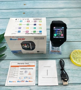 W008 nhà máy thông minh đồng hồ cho <span class=keywords><strong>Bluetooth</strong></span> GPS IP67 nhựa IOS thể thao Meter cuộc gọi tin nhắn nhắc nhở kép không dây tập thể dục tính năng - Product Image 6