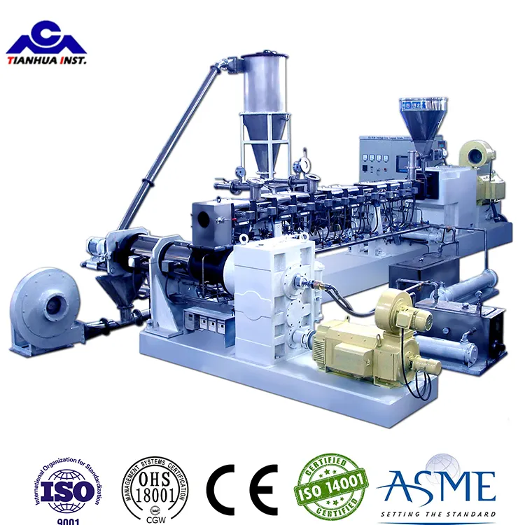 Linea di produzione della macchina per estrusione di profili in Pvc coestrusione a due strati