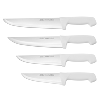 Couteau à découper la viande TUOMEI en acier inoxydable de 8 pouces avec manche en plastique pour cuisine turque