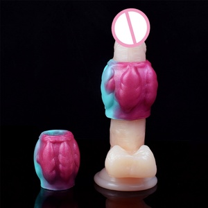 YOCY New Silicone Knot for <b>Dildo</b> Cock Enlargement Three Size Choose Penis Sleeve Stretchable Sex Toy for Women Men Sexy Shop - Product Image 3