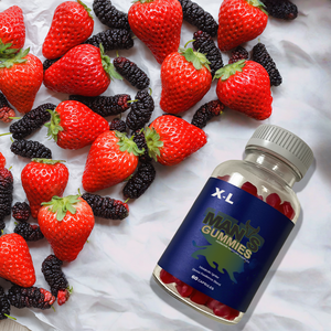 X:Labworks الأكثر مبيعًا لزيادة الطاقة شيلاجيت ماكا غوميز مخصص OEM دعم القدرة على التحمل الطبيعي للذكور - Product Image 3