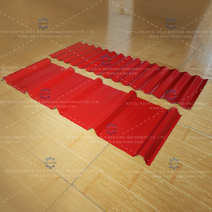 Doppelschichtige IBR-Dachziegelmaschine & Wellblech-Rollformmaschine - Langlebige Dachplatten-Formungsanlage - Product Image 6