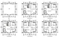 Maison ou hôtel modulaire moderne préfabriquée en panneaux sandwich EPS extensibles de 20 pieds/40 pieds
