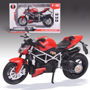 Collection de moto <span class=keywords><strong>Ninja</strong></span> H2 R, jouets pour enfants, échelle 1/12, modèles miniatures, moulé sous pression, moto de course - Product Image 2