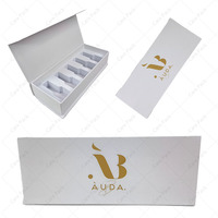 Vente en gros de boîte d'emballage magnétique en carton pour vernis à ongles avec logo personnalisé de haute qualité boîtes magnétiques pour cosmétiques