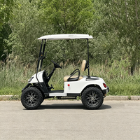 Voiture de golf électrique 60V à 2 places avec une autonomie de 90 km et une puissance de 3,5 kW