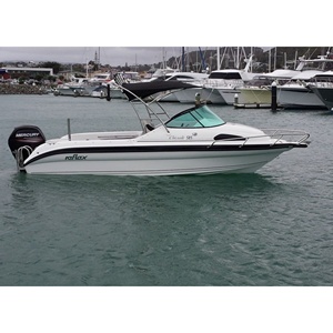 Abordable <span class=keywords><strong>6</strong></span>.2 <span class=keywords><strong>mètres</strong></span> de vitesse rapide mer utilisé fibre de verre coque <span class=keywords><strong>bateau</strong></span> de pêche de luxe Yacht Stern Drive Engine - Product Image 2