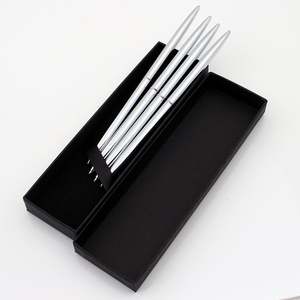 Stylo bille métallique de luxe personnalisé pour hôtel, largeur d'écriture 1,0 mm, avec logo gravé au laser - Product Image 6