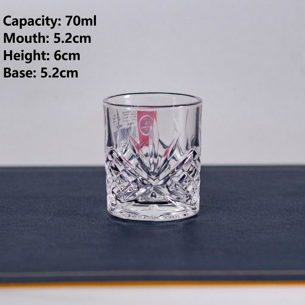 Wheat crystal small wine glass 70ml