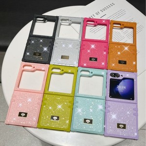 <span class=keywords><strong>Coque</strong></span> de téléphone diamant de luxe pour <span class=keywords><strong>Samsung</strong></span> <span class=keywords><strong>Z</strong></span> <span class=keywords><strong>Flip</strong></span> 6 5 <span class=keywords><strong>4</strong></span> 3 Crystal Quadrate Antichoc Protect Cover Shell - Product Image 6