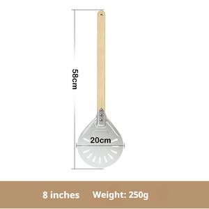 Caja de Regalo de Lujo con Pala para Pizza de Aluminio de 9 Pulgadas y Mango de Madera Hecho <span class=keywords><strong>a</strong></span> Mano, Ideal para Regalos de Boda y Regalos de Inauguración de Casa - Product Image 2
