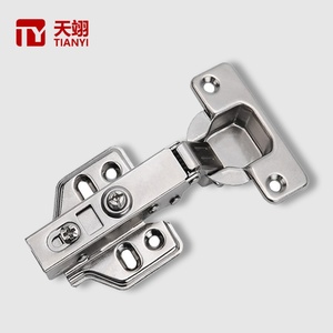 Charnière à fermeture douce en acier laminé à froid nickelé de 35 mm, à couverture intégrale, pour armoire, cuisine et chambre à coucher – Vente chaude - Product Image 1