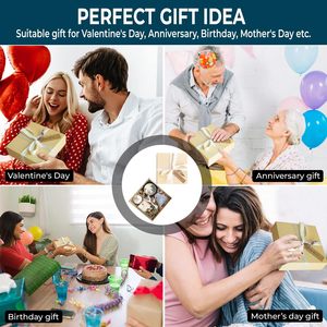 Set regalo per festa di nozze per damigelle regali di san valentino per la fidanzata candele profumate naturali regali di natale per l'amante - Product Image 5