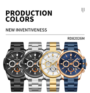 REWARD RD81110M Nuevos Relojes de Pulsera de Acero Inoxidable para Hombre, Relojes de Pulsera Deportivos Luminosos a Prueba de Agua - Product Image 6