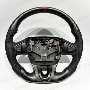 Volant de course sport en fibre de carbone mate de haute qualité, au design exquis, pour Renault Megane 3 Megane <span class=keywords><strong>RS</strong></span> - Product Image 1