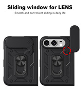 Étui de téléphone portable pour iPhone 18 Duo avec support, coque souple en PC rigide, motif CD magnétique, protection d'objectif, coque de téléphone pour iPhone 18 Duo