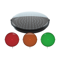 Feu de signalisation routière LED 400 mm AC200V 220V, lumière verte pour la sécurité routière