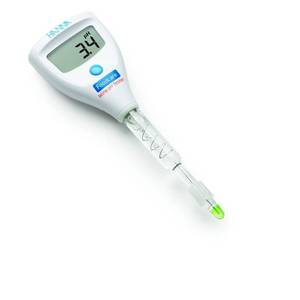 pH-mètre portable Hanna Hi981033, plage de pH de 0,0 à 14,0, pour le test de la qualité de l'eau - Product Image 1