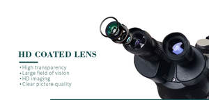 <span class=keywords><strong>Microscope</strong></span> Trinoculaire sur Support à Bras Unique avec Caméra Numérique HD pour Réparation de PCB - Product Image 5