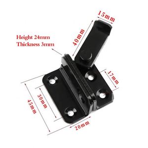 Loquet de porte à double sécurité en acier inoxydable WEKIS pour portes de grange, fenêtres, garages, clôtures - Product Image 5