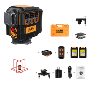 Laisai High-Precision 12-Line Infrared Red Laser <b>Level</b> 1MM Accuracy Strong Light Automatic Water Levelling Rotary Laser <b>Levels</b> - Product Image 2