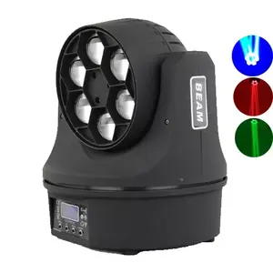 Lampu Sorot Led, 6 Buah 12W Bee Eye Wash 4in1 Mini Kepala Bergerak - Product Image 1