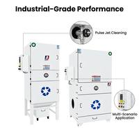 Penghisap Debu Kantong Jet Pulse, Penghisap Asap Las, Pemurni Asap Laser, Filtrasi Udara Industri Efisiensi Tinggi, Pengolahan Kayu