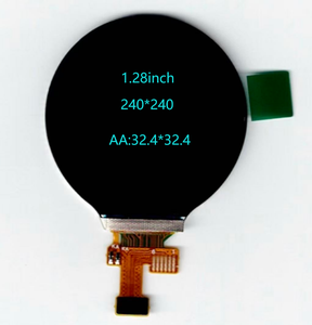 Écran Circulaire GalaxyCore 1,28 pouces TFT IPS avec Rétroéclairage LED, Résolution 240x240, CI de Pilote GC9A01 15/16PIN, Luminosité 300cd/m², SPI - Product Image 2