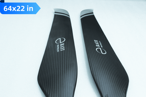 64*20 Hoge Efficiëntie 64 Inch Grote Vliegtuig Geïntegreerde Map Propeller Koolstofvezel <span class=keywords><strong>2</strong></span> Blade Propeller Voor Vliegtuig Drone Uav - Product Image 5