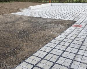 TAURUS Plantilla de pavimentadora de hormigón reutilizable Patrón geométrico Molde de hormigón para césped Patio y patio Aceras Stepping Stones - Product Image 3