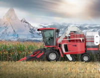 Moissonneuse-batteuse à maïs Hot Brand XC530-6 162HP à transmission intégrale avec une largeur de travail de 3380 mm pour la récolte agricole