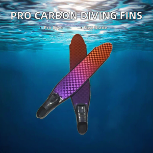 Ailerons longs professionnels en fibre de carbone pour la pêche sous-marine, la plongée libre, la natation, la plongée et le snorkeling - Product Image 5