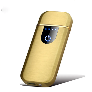 ولاعة سجائر كهربائية اشتعال <span class=keywords><strong>usb</strong></span> قابلة لإعادة الشحن ولاعة للتدخين شعار مخصص شاشة تعمل باللمس التعريفي رقيقة جدا الشحن - Product Image 5