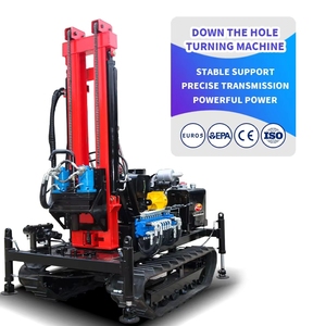 Bán hàng trực tiếp loại bánh xe khí nén nước giếng khoan Giàn Khoan hoàn toàn thủy lực DIESEL nước giếng khoan Giàn Khoan - Product Image 1