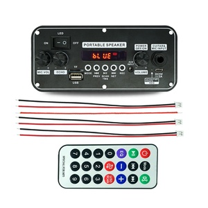 Puxador de barra de som para amplificador de áudio, alto-falante portátil 2x10W, placa de decodificação para MP3, módulo <span class=keywords><strong>Bluetooth</strong></span> de 3.7V, acessório para MP3 player digital - Product Image 4