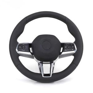 5 Series G60 G61 G68 I7 <span class=keywords><strong>I5</strong></span> IX1 X2 U11 U12 <span class=keywords><strong>2022</strong></span> + Volante de cuero de rendimiento personalizado Fibra de carbono para <span class=keywords><strong>BMW</strong></span> - Product Image 2