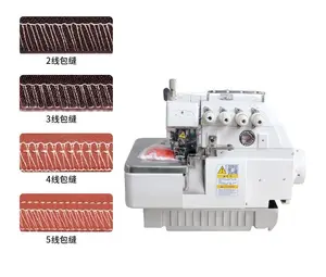 Macchina da cucire automatica Overlock del collare del Jack del tappeto della maglietta per la macchina da cucire industriale di Mini Overlock di azionamento diretto da vendere