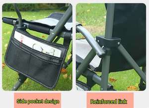 مخصصة liegestuhل Kursi Malas kamping Plaj Sandalyesi ، حديقة تخييم فاخرة محمولة للصيد في الهواء الطلق - Product Image 5