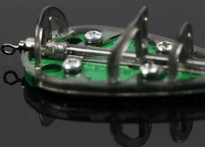 Matériel <span class=keywords><strong>de</strong></span> pêche à la carpe, 2/4 pièces, 20, 30, 40, 50, 60, 70, 80, 90, 100g, accessoire, méthode d'alimentation plate en <span class=keywords><strong>ligne</strong></span> - Product Image 5