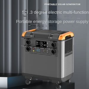 Customized Electric Integrated3000W LiFePO4 Battery <b>UPS</b> <b>Power</b> <b>Supply</b> Pure Sine Wave Inverter Solar Portable Backup <b>Power</b> Station - Product Image 2