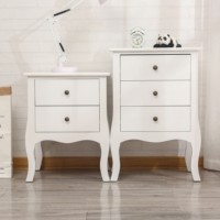 Table de chevet en bois avec tiroir pour chambre à coucher - Vente en gros