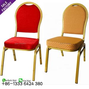 Chaises de banquet empilables de haute qualité pour hôtel, utilisées pour les mariages - Product Image 5