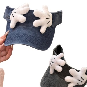 <span class=keywords><strong>Mickey</strong></span> <span class=keywords><strong>Gants</strong></span> Rayé Design Chapeau Vide Mignon Dessin Animé Sports UV-Proof Niche Chapeau De Protection Solaire - Product Image 5