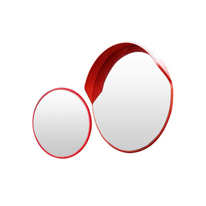 BRIGHT Outdoor Road Traffic Safety Convex <b>Mirror</b> <b>Plastic</b> Materia Warning 220 Wide Aangle <b>Mirror</b> - Product Image 1
