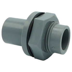 Conector de Pasamanos Roscado Recto Kansaikako, Pieza para Dispositivos Industriales de Tratamiento de Agua con Inclinación, Modelo P30-002, 13A - Product Image 1