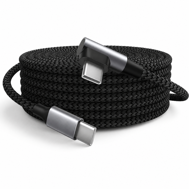 Hot Sale Nylon USB-C to Type-C Data Cable Fast Charging 60W 2A for Computer Mobile Phone IOS